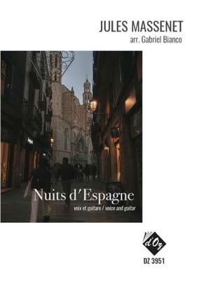 Nuits d'Espagne MASSENET Partition Mélodies