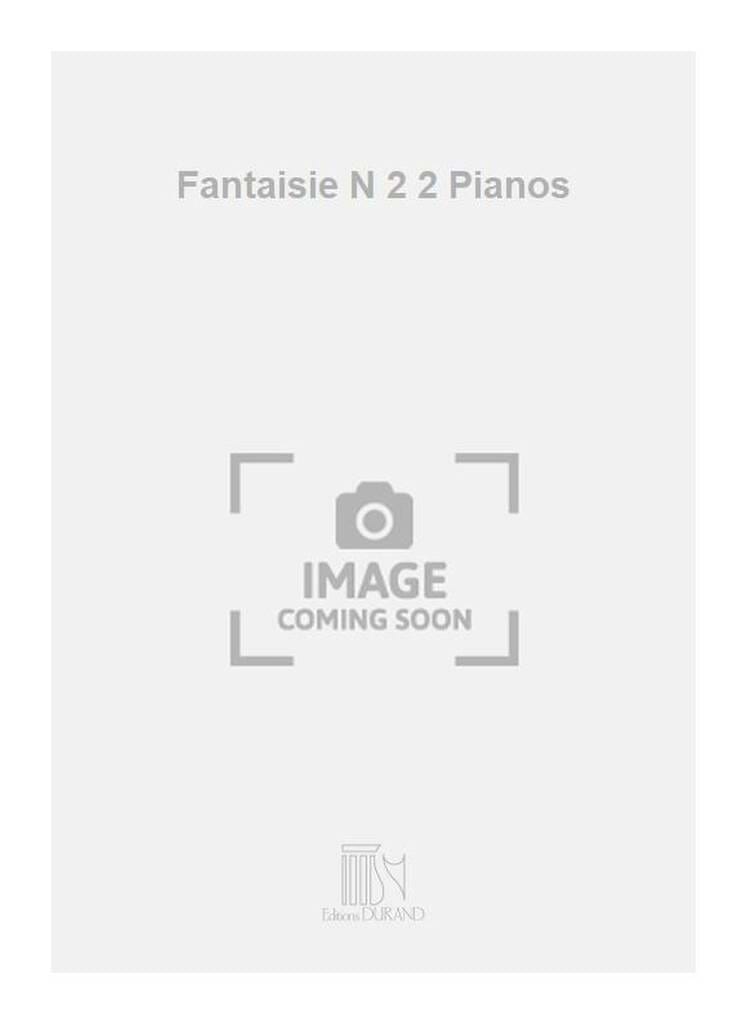 Fantaisie N°2. 2 Pianos FRANCK Partition Piano