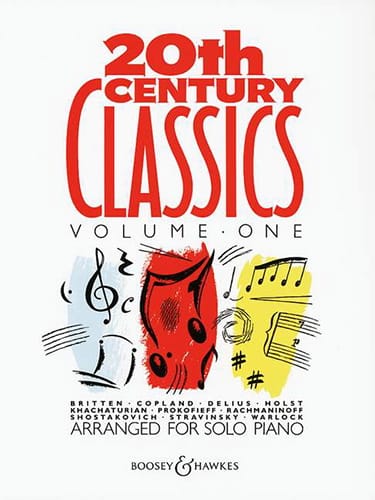 20th Century Classics. Volume 1 Partition Piano