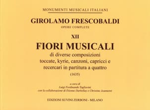 Fiori Musicali FRESCOBALDI Partition Orgue