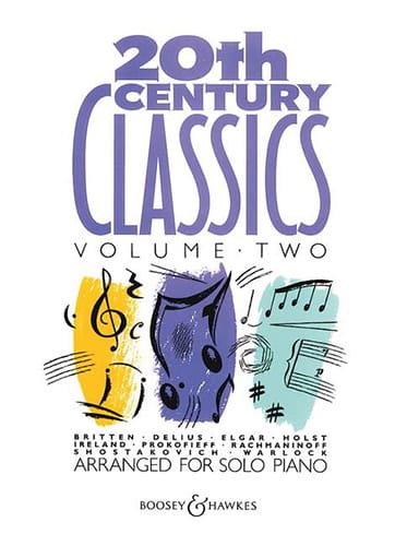 20 Th Century Classics. Volume 2 Partition Piano