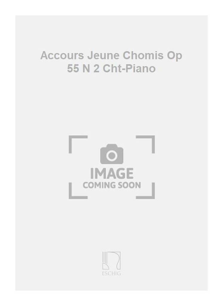 Accours Jeune Chromis. op. 55-2 Henri Busser Partition Mélodies
