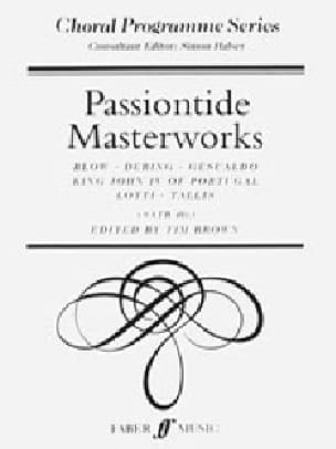 Passiontide Masterworks Partition Chœur