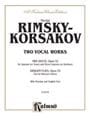 2 Vocal Works Opus 52 RIMSKY-KORSAKOV Partition Duos