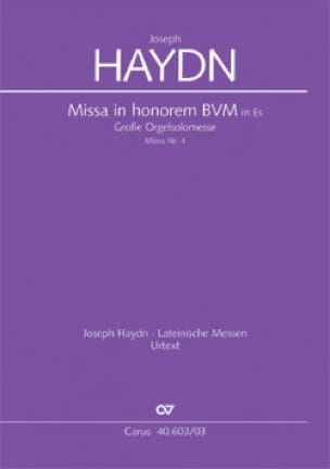 Missa In Honorem Beatissimae Virginis Mariae Hob XXII:4 - HAYDN