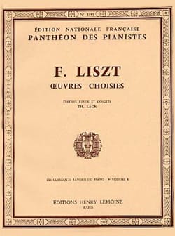 Classiques Favoris Volume 9B LISZT Partition Piano