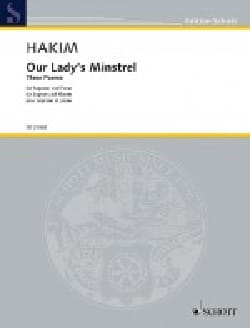Our Lady's Minstrel Naji Hakim Partition Mélodies