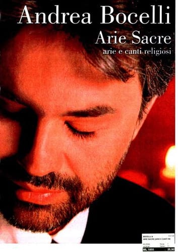 Arie Sacre Partition Mélodies