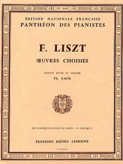Classiques Favoris Volume 9C LISZT Partition Piano