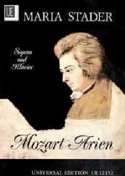Mozart Arien der Maria Stader MOZART Partition Recueils