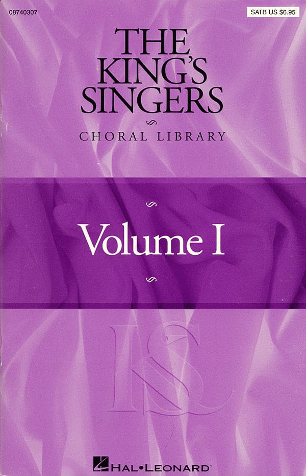 The King's Singers Choral Library Volume 1 Partition Chœur