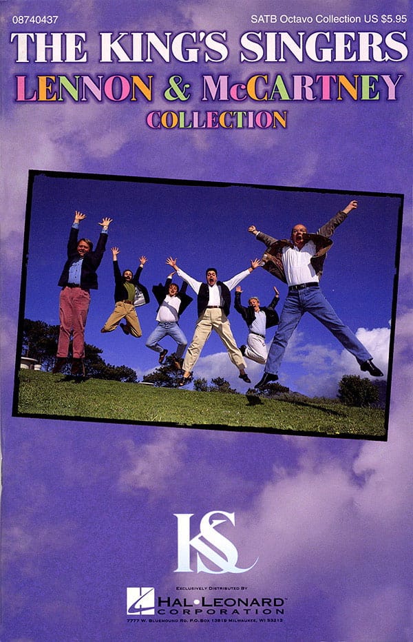 The King's Singers. Lennon & Mc Cartney Partition Chœur