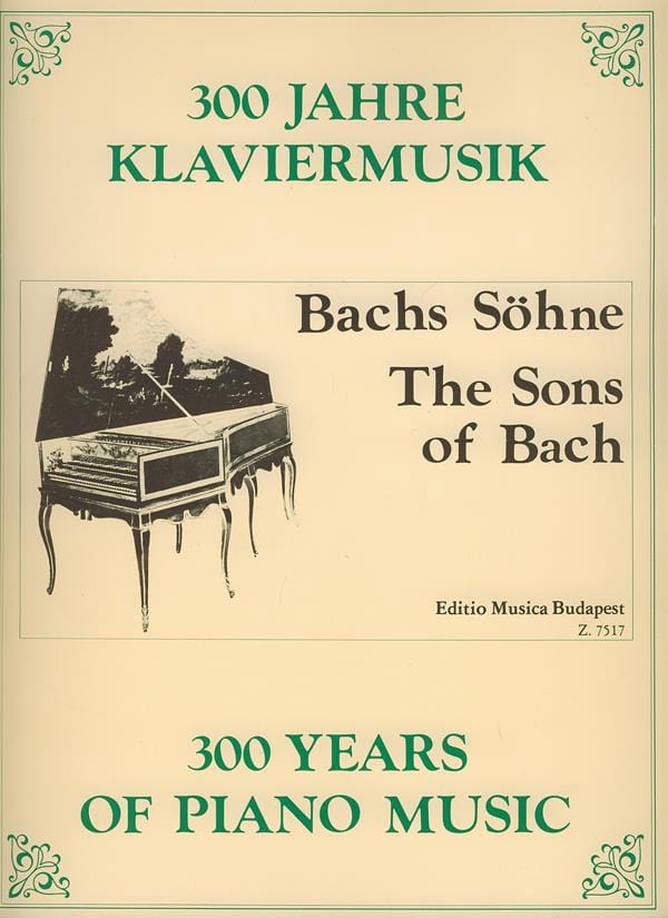 Les Fils De Bach - BACH - Partition - Piano
