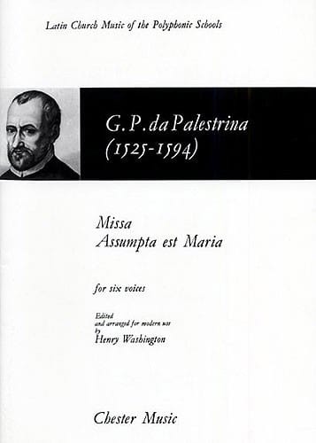 Missa Assumpta Est Maria - Giovanni Pierluigi Palestrina - Partition