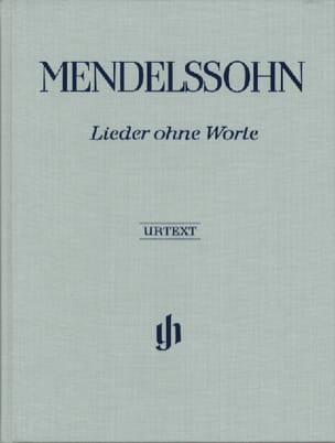 Romances Sans Paroles. Relié MENDELSSOHN Partition Piano