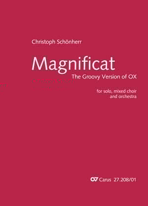 Magnificat, The Groovy Version of Ox Christoph Schönherr Partition