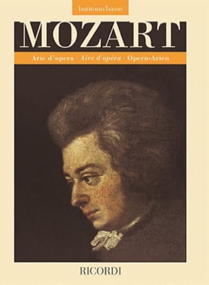 Arie d'opera. Baryton-basse MOZART Partition Opéras