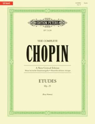 Parcourir les pages de Etudes Opus 25 - CHOPIN - Partition - Piano