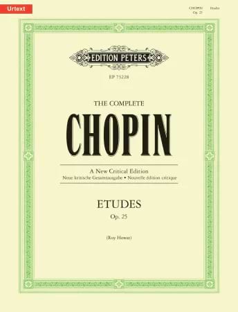 Etudes Opus 25 CHOPIN Partition Piano