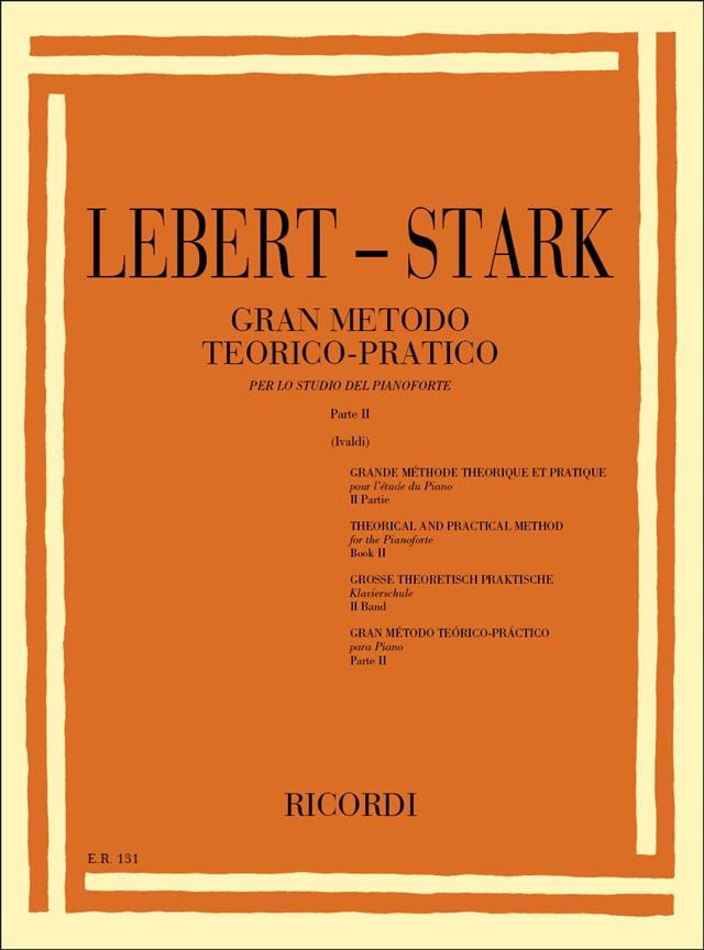 Grande Méthode Théorique et Pratique - Volume 2 - Lebert-Stark