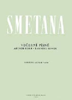 Vecerni Pisne SMETANA Partition Mélodies