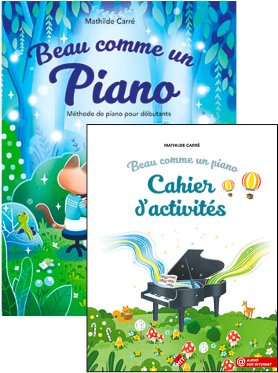Beau comme un piano - PACK CARRE Mathilde Partition Piano