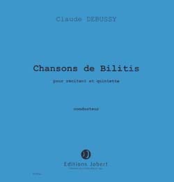 Chansons de Bilitis. Conducteur - DEBUSSY - Partition