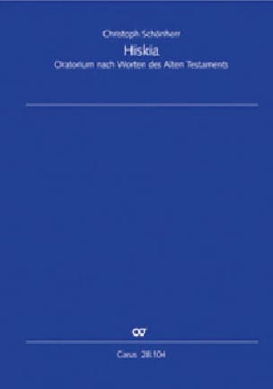 Hezekiah Christoph Schönherr Partition Chœur