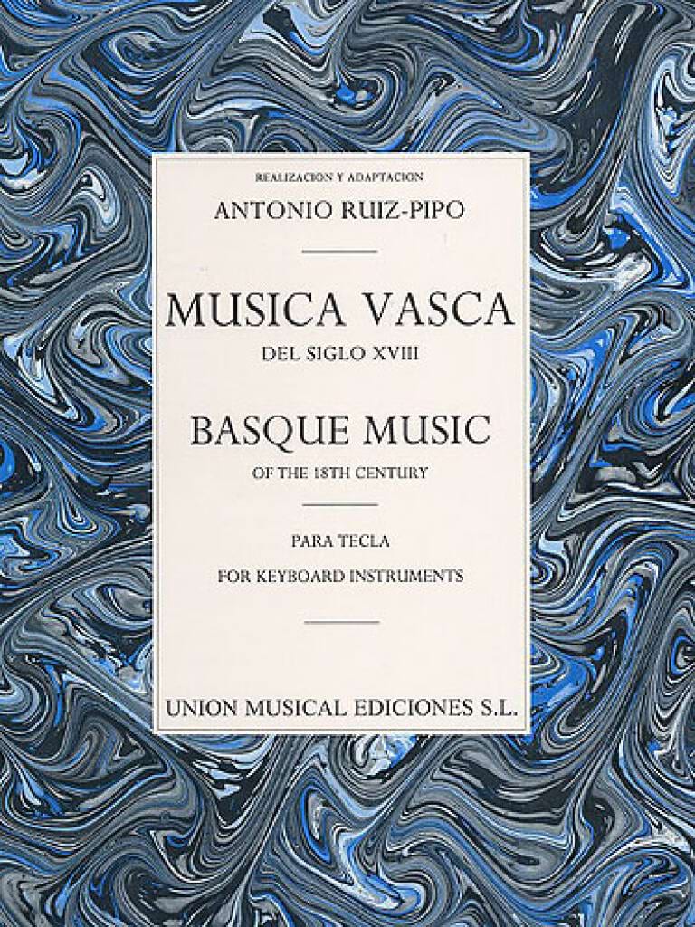 Musica Vasca 18ème. Archive - Partition - Clavecin