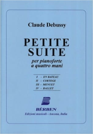 Petite Suite. 4 Mains DEBUSSY Partition Piano