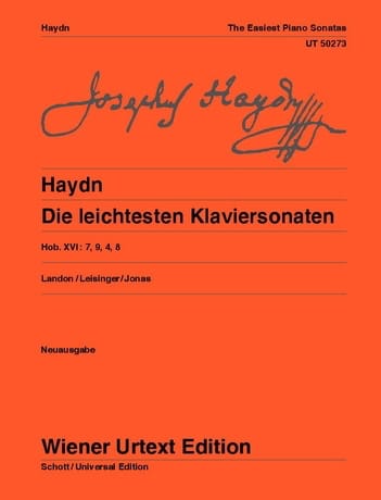 Die Leichtesten Klaviersonaten HAYDN Partition Piano