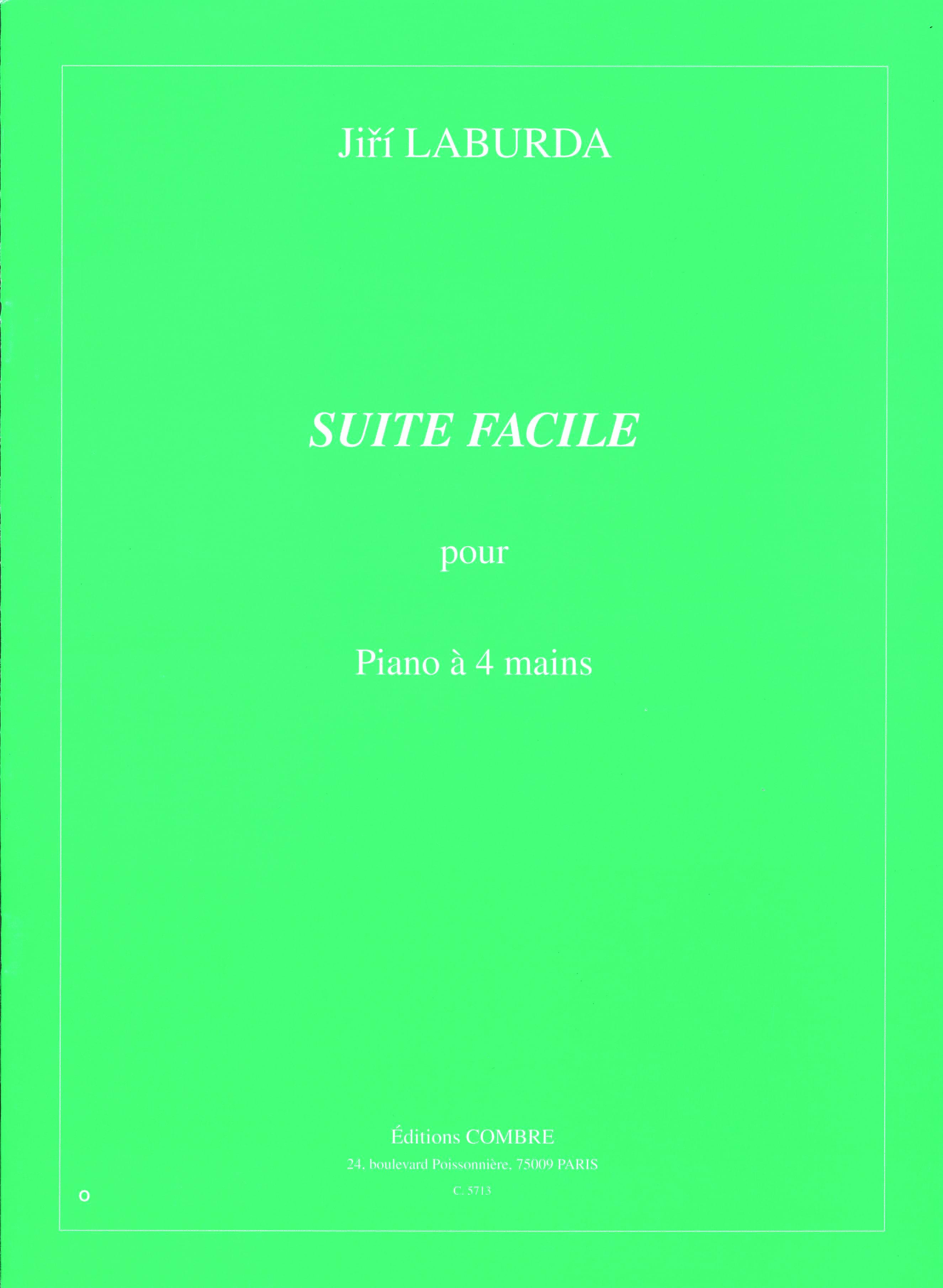 Suite Facile . 4 Mains J Laburda Partition Piano