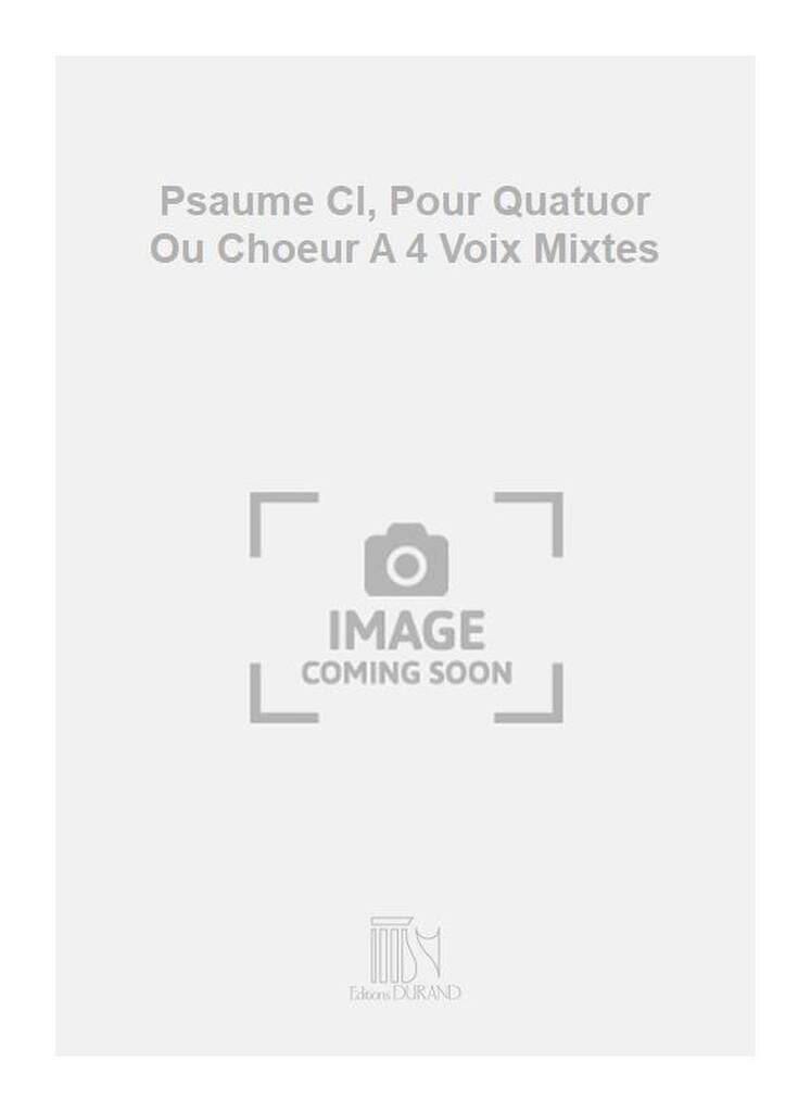 Psaume CL 150 FRANCK Partition Chœur