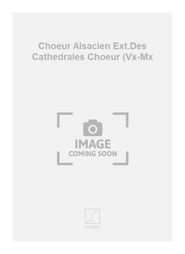 Choeur Alsacien PIERNE Partition Chœur