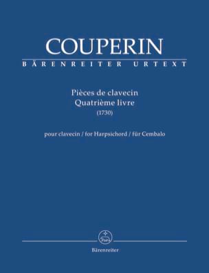 Parcourir les pages de Pieces de Clavecin. 4ème livre - COUPERIN - Partition - Clavecin