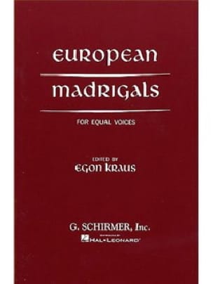 European Madrigals Partition Chœur