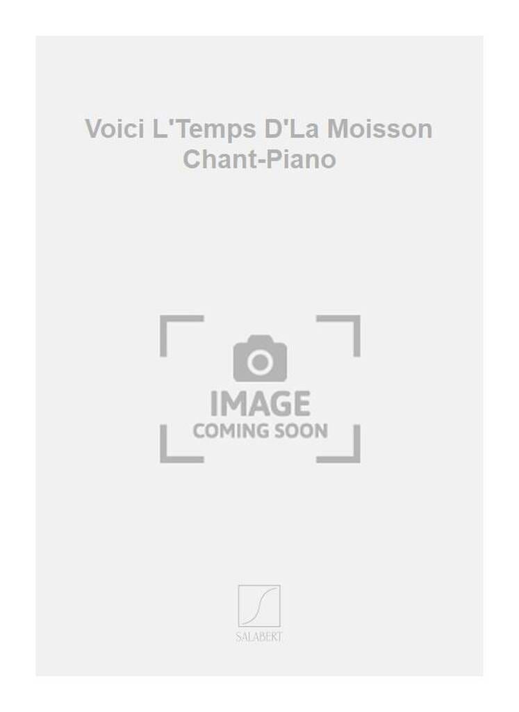Voici l'temps d'la moisson Jacques Pillois Partition Chœur