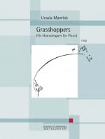 Grasshoppers Ursula Mamlok Partition Piano