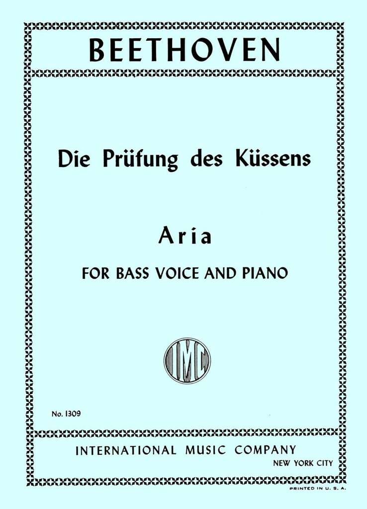 Die Prüfung Des Küssens BEETHOVEN Partition Mélodies