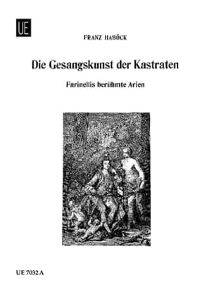 Die Gesangskunst Der Kastraten Partition Recueils