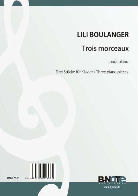 3 Stücke Lili Boulanger Partition