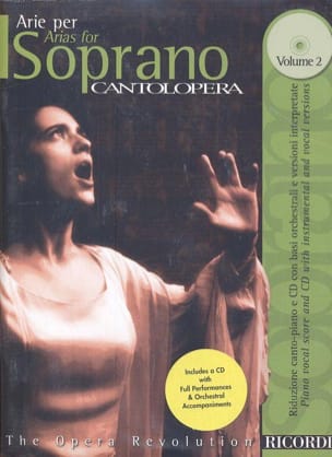 Arie Per Soprano Volume 2 Partition Opéras