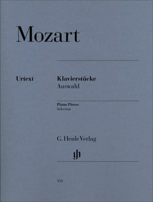 Klavierstücke Auswahl MOZART Partition Piano