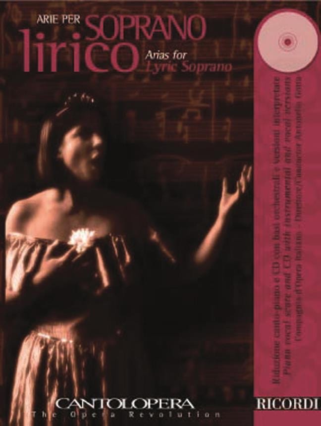Arie Per Soprano Lirico Partition Opéras