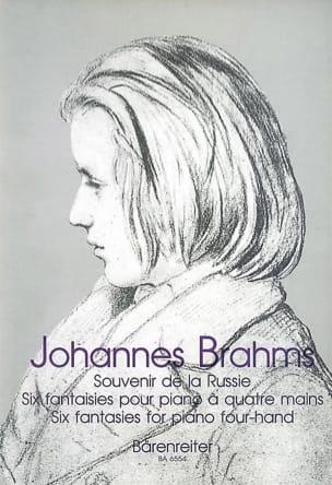 Souvenir de la Russie. 4 Mains BRAHMS Partition Piano