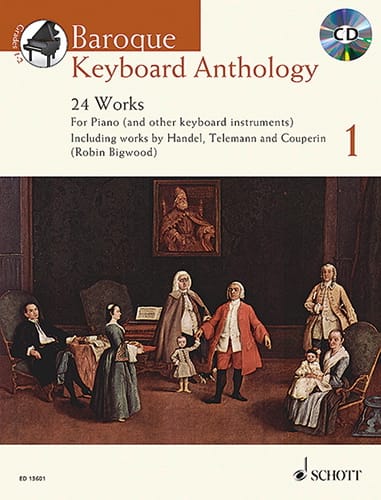 Baroque Keyboard Anthology. Volume 1 Partition Piano