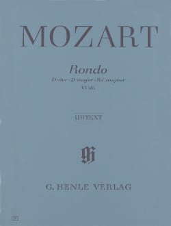Rondo - Piano MOZART Partition Piano