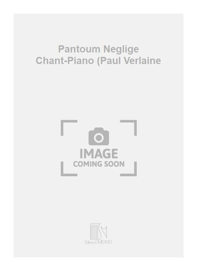 Pantoum Négligé. Henri Busser Partition Mélodies