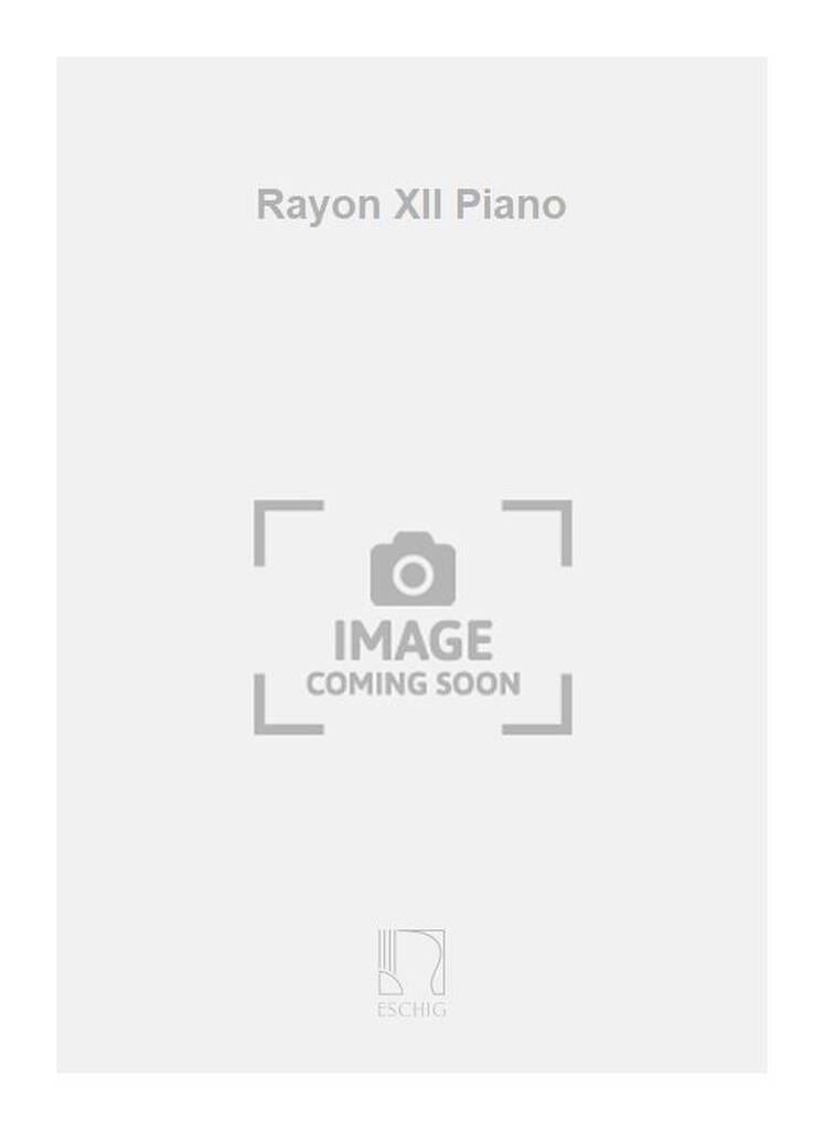 Rayon 12 Demis Visvikis Partition Piano