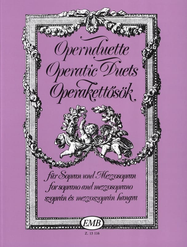 Duos D'opéras Soprano-Mezzo. Partition Duos